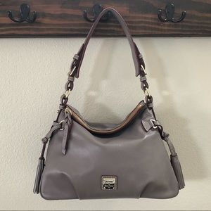 Dooney & Bourke Medium Florentine Leather Zip Hobo
